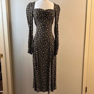 reformation wilda midi dress Reformation | Dresses | Nwot Reformation Wilda Dress Blue Size 2